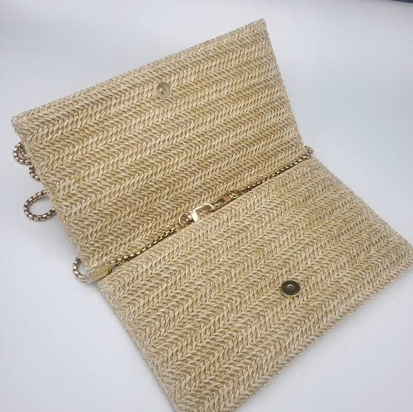 Brand new authentic Dior raffia wicker summer pouch from Dior Beauty - Picture 16 of 17